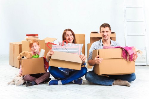 Efficiently packed household storage unit for Thorntonheath residents