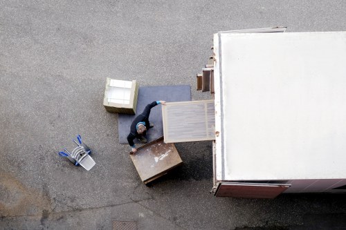 Secure storage unit for household belongings during a Thorntonheath move