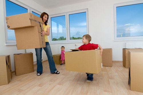 Collection of a mobile storage unit for secure facility storage