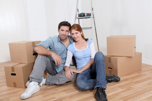 Organised storage unit for Thorntonheath households with packed belongings