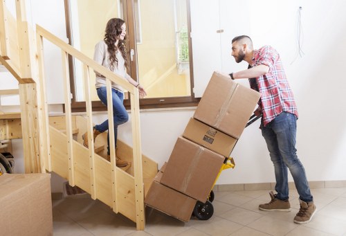 Thorntonheath residents preparing items for local removals