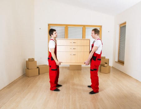 Example Thornton Heath storage job for a flat or small property move